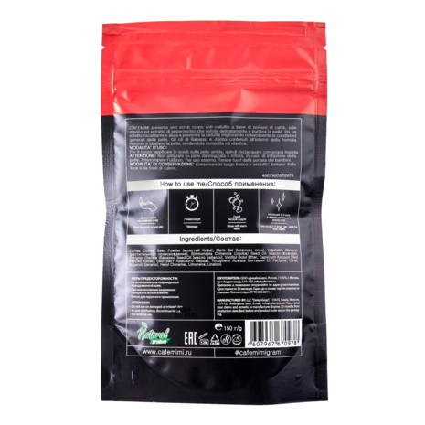 SCRUB CELLULITE CAFE MIMI